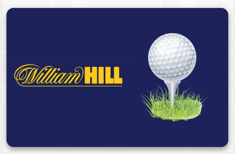william hill golf odds